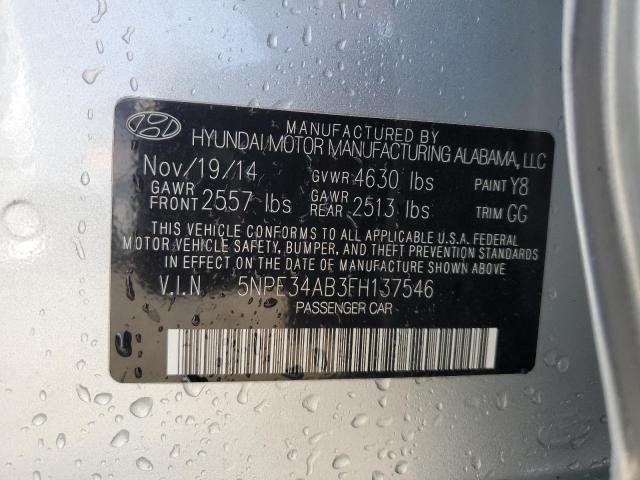 5NPE34AB3FH137546 Hyundai Sonata Sport