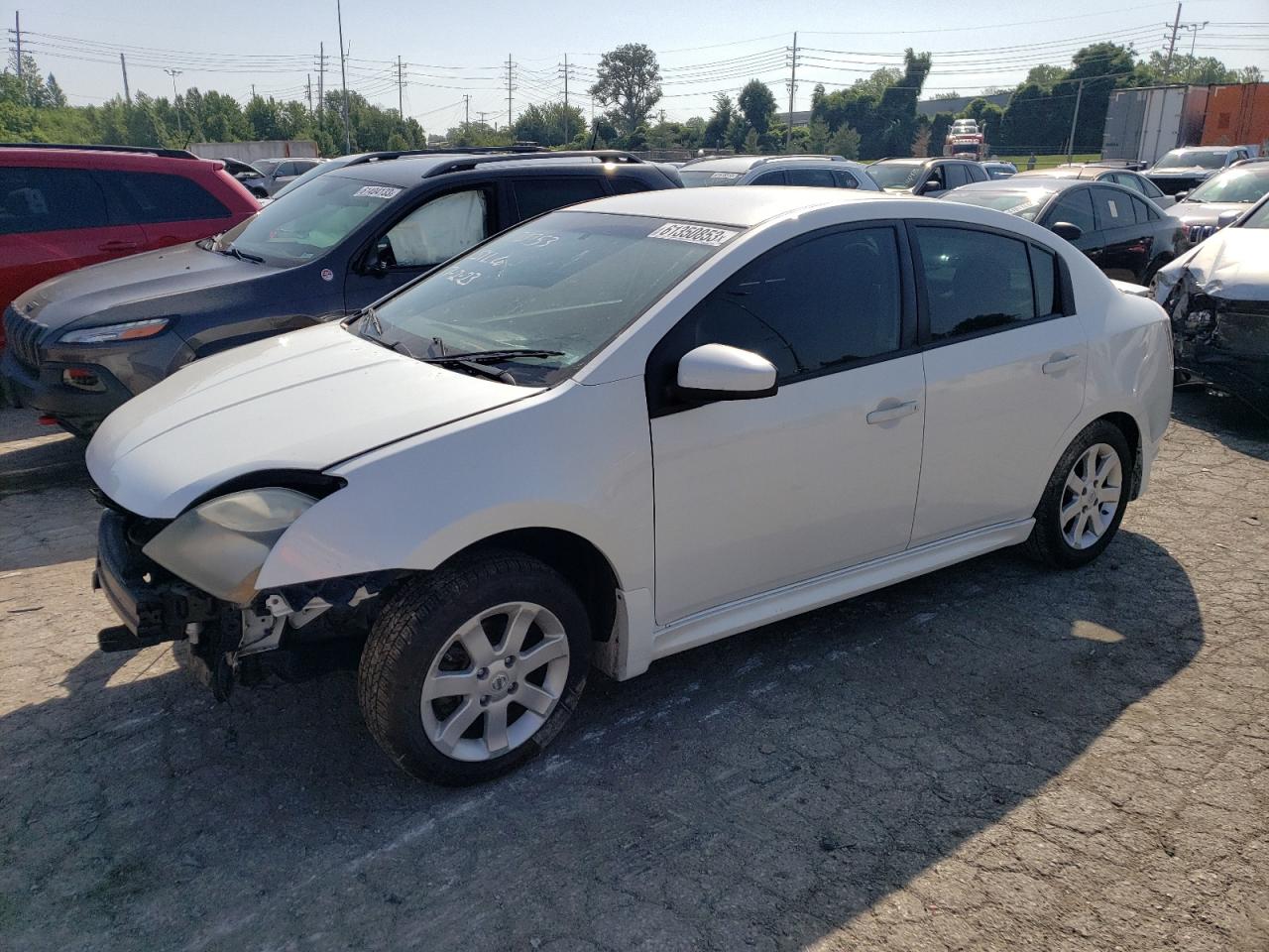 2011 Nissan Sentra 2.0 2.0L на продаже в Bridgeton, MO - Front End