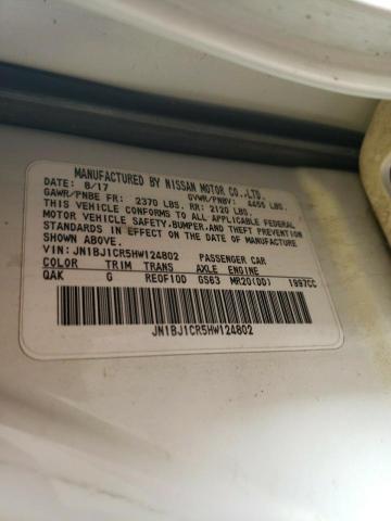 2017 NISSAN ROGUE SP - JN1BJ1CR5HW124802