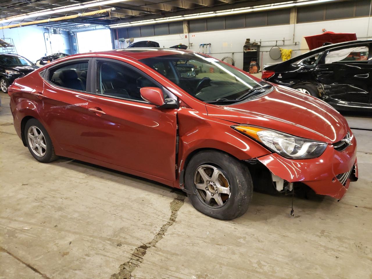 KMHDH4AE1CU356235 2012 Hyundai Elantra Gls