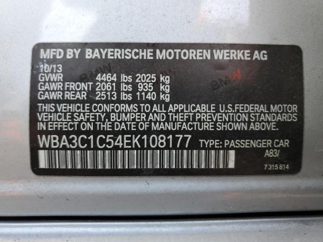 WBA3C1C54EK108177 BMW 328 I Sulev