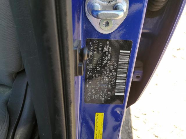 KMHCT4AE0EU651517 Hyundai ACCENT GLS