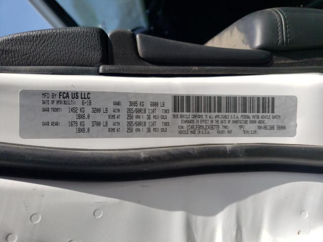 1C4RJFBMXJC436779 Jeep Grand Cherokee Limited