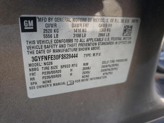 3GYFNFE30FS628444 Cadillac Srx Performance Collection