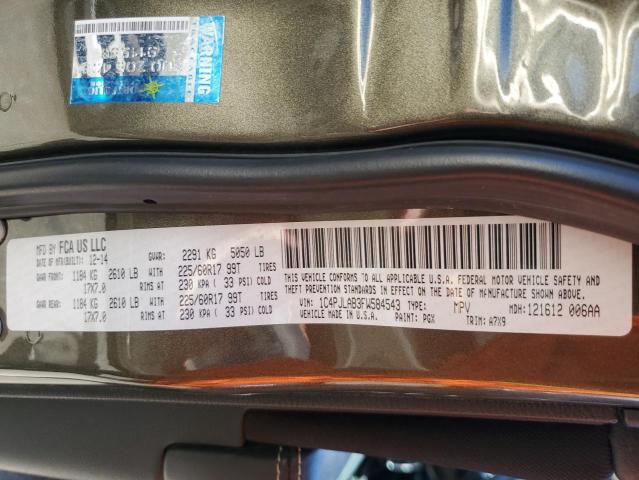 1C4PJLAB3FW584543 Jeep Cherokee Sport