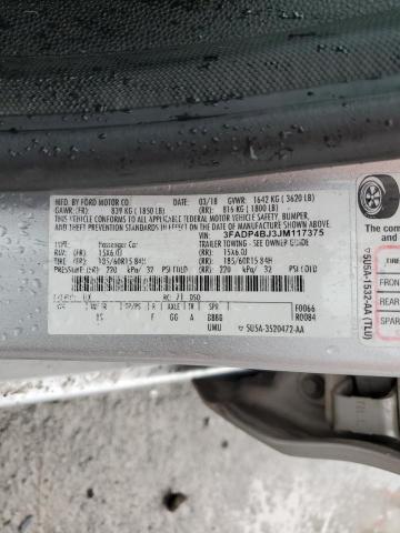 3FADP4BJ3JM117375 Ford FIESTA SE