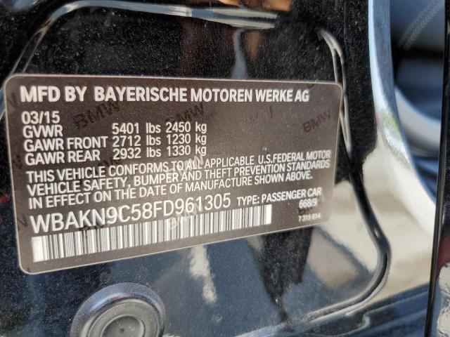 2015 BMW 550 I - WBAKN9C58FD961305