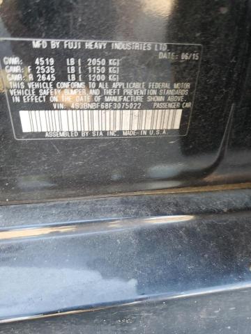 4S3BNBF68F3075022 Subaru Legacy 2.5i Premium