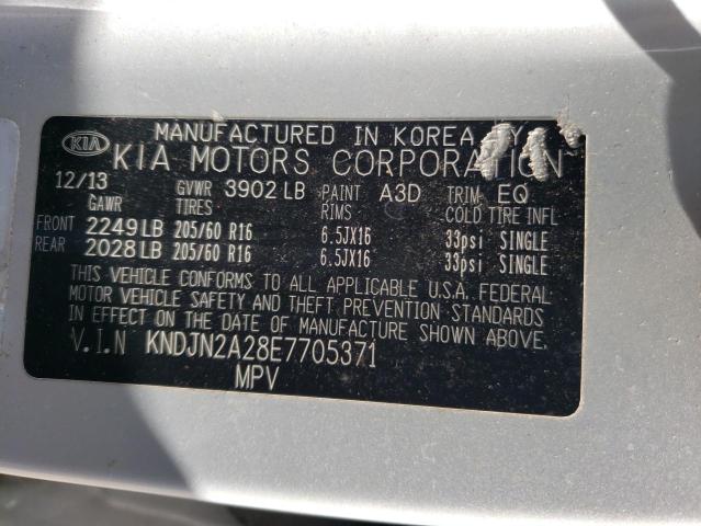 KNDJN2A28E7705371 KIA Soul
