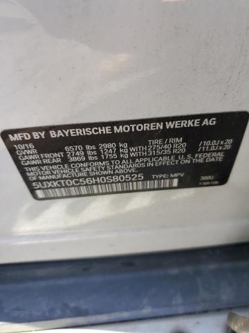 5UXKT0C56H0S80525 BMW X5 Xdr40e