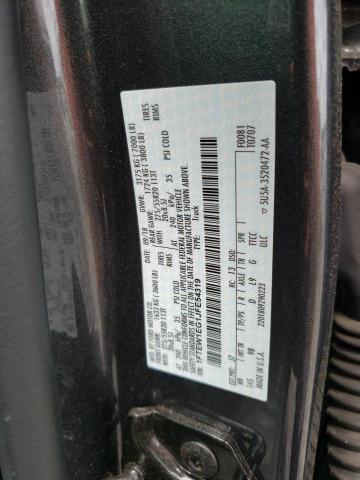2018 FORD F150 SUPER - 1FTEW1EG1JFE54319