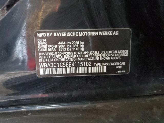 WBA3C1C58EK115102 BMW 328 I Sulev