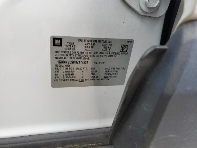 2017 GMC ACADIA ALL 1GKKNVLS8HZ177931