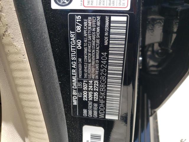 WDDHF5KB8GB252404 Mercedes-Benz E 350