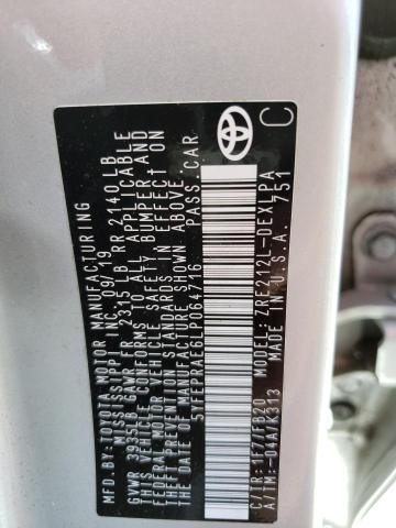 5YFEPRAE6LP064716 Toyota COROLLA LE