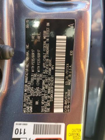 5TDKK3DC0FS628381 Toyota SIENNA LE