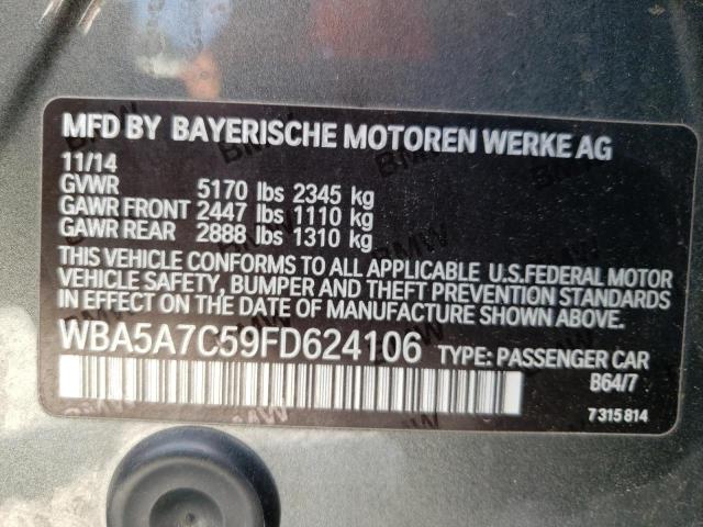 2015 BMW 528 XI - WBA5A7C59FD624106