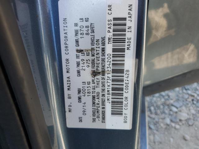 JM1BM1K73F1234200 Mazda 3 SPORT