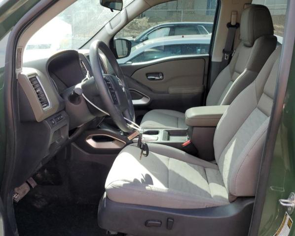  NISSAN FRONTIER 2022 Зелений
