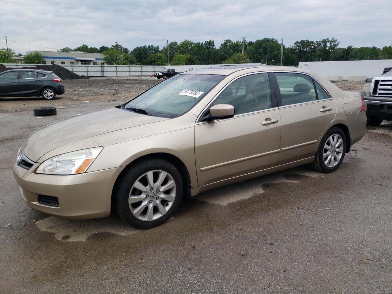 Lot #2081083030 2007 HONDA ACCORD EX