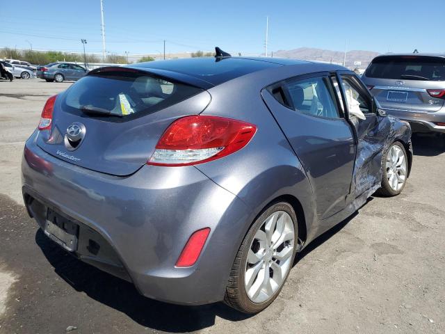 VIN: KMHTC6AD2CU073520 Auction: COPART Lot: 61699723 Location: NV - LAS VEGAS KMHTC6AD2CU073520 HYUNDAI VELOSTER 2012 SILVER Photo 3
