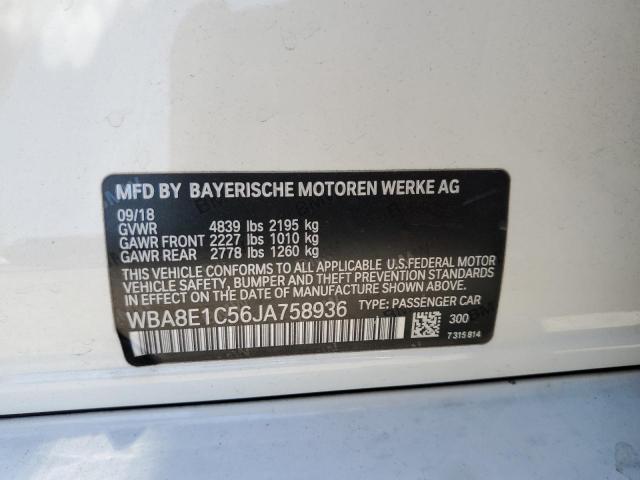 WBA8E1C56JA758936 BMW 330e