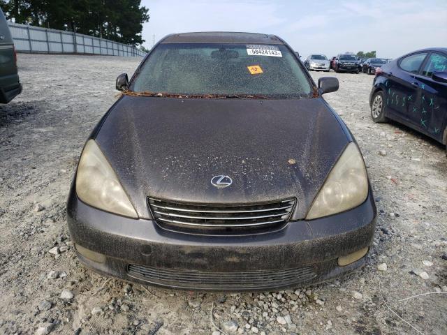 VIN: JTHBA30G145032256 Auction: COPART Lot: 58424143 Location: GA - ATLANTA EAST JTHBA30G145032256 LEXUS ES330 2004 GRAY Photo 5