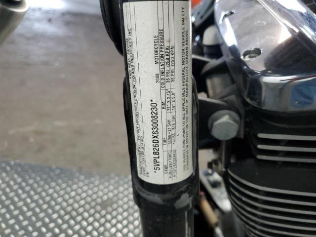 2008 VICTORY MOTORCYCLES VEGAS LOW 5VPLB26DX83008230