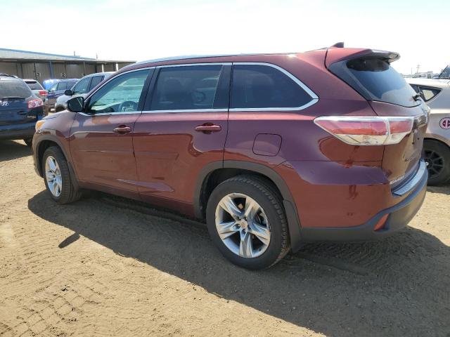 VIN 5TDDKRFH7ES013412 2014 Toyota Highlander, Limited no.2