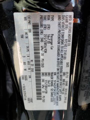 1FADP3K25FL222771 Ford FOCUS SE