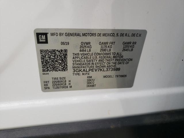 3GKALPEV7KL373989 GMC Terrain Slt