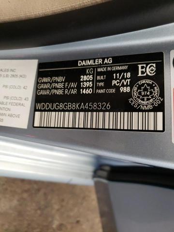 2019 MERCEDES-BENZ S 560 4MAT - WDDUG8GB8KA458326