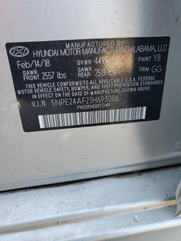 2018 HYUNDAI SONATA SE - 5NPE24AF2JH693006