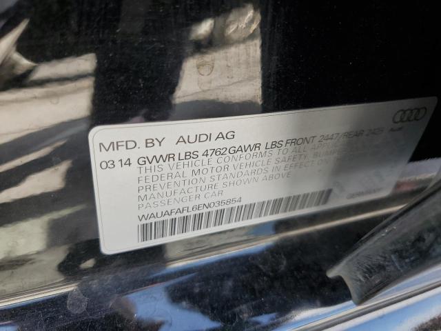 VIN WAUAFAFL6EN035854 2014 Audi A4, Premium no.12