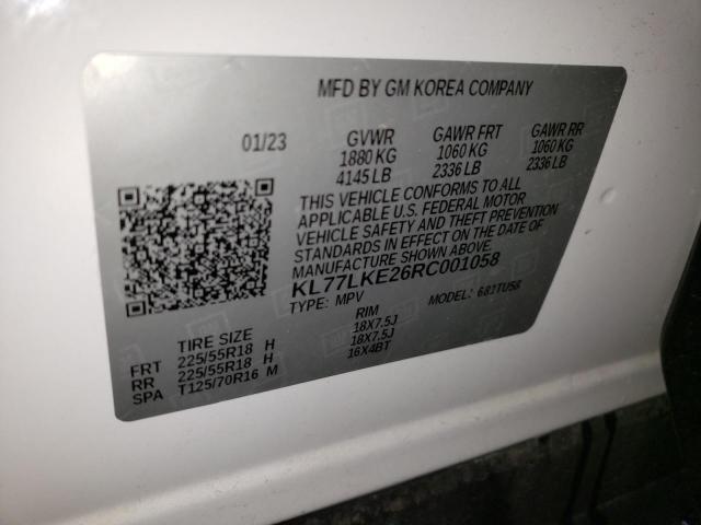 2024 CHEVROLET TRAX ACTIV - KL77LKE26RC001058
