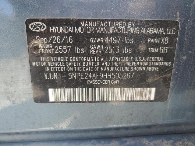 2017 HYUNDAI SONATA SE - 5NPE24AF9HH505267