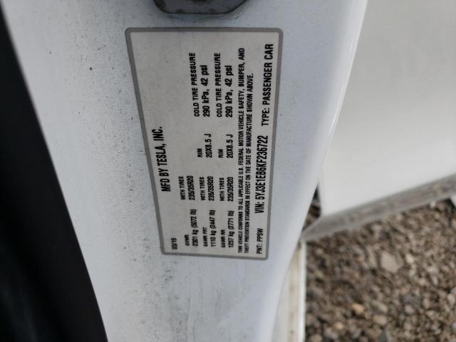 5YJ3E1EB6KF236722 Tesla MODEL 3