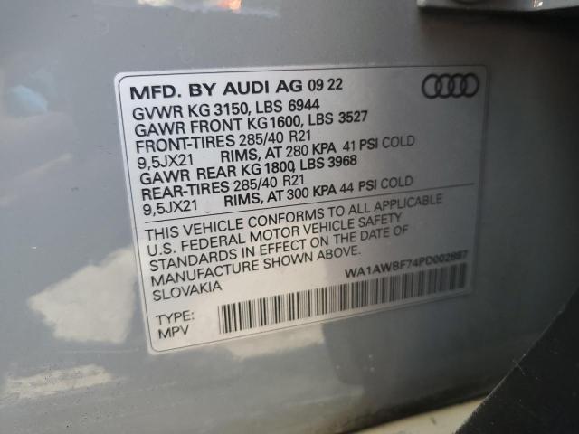 2023 AUDI SQ7 PREMIU - WA1AWBF74PD002897