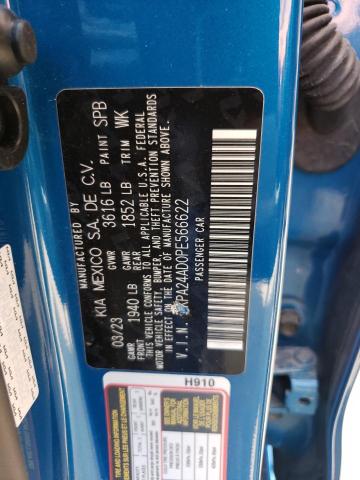 3KPA24AD0PE566622 KIA RIO LX