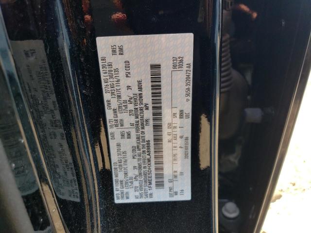 1FMEE5DHXMLA89886 Ford Bronco Base