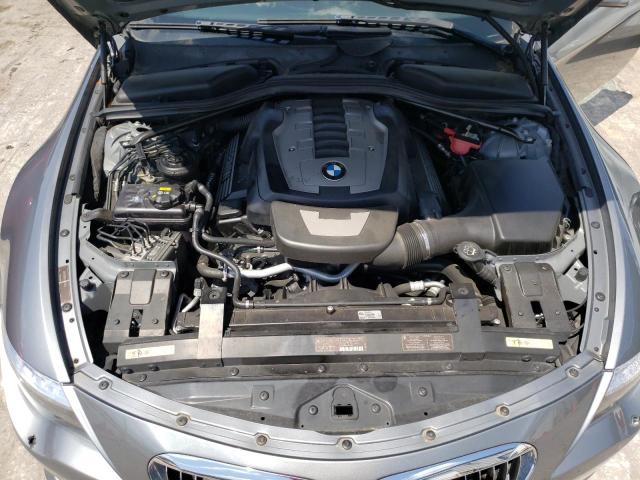 VIN: WBAEB53558CX62980 Auction: COPART Lot: 58624673 Location: TN - NASHVILLE WBAEB53558CX62980 BMW 6 SERIES 2008 GRAY Photo 11