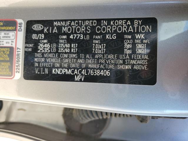 KNDPMCAC4L7638406 KIA Sportage Lx