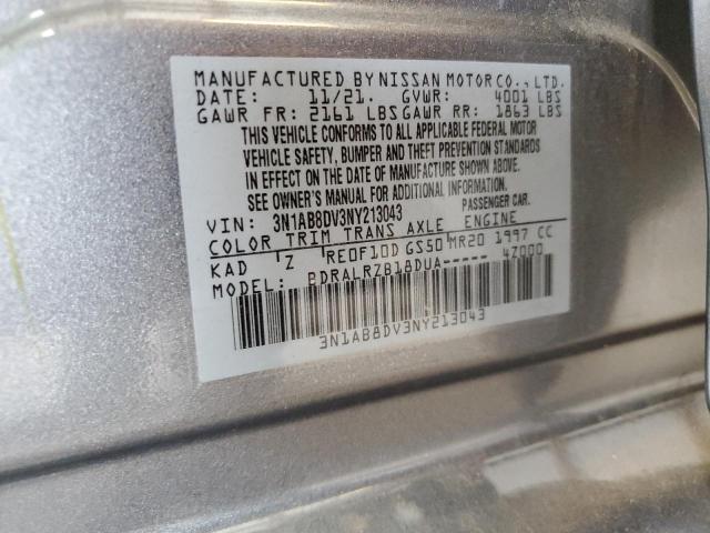 3N1AB8DV3NY213043 Nissan SENTRA SR