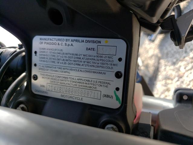2022 APRILIA TUAREG 660 - ZD4XBUA00NS000711