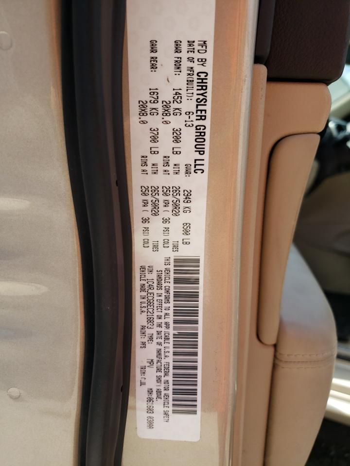 1C4RJECG6EC216838 2014 Jeep Grand Cherokee Overland