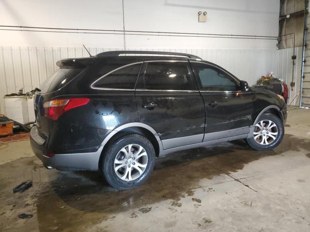 VIN: KM8NUDCC3BU169086 Auction: COPART Lot: 61288483 Location: NJ - GLASSBORO EAST KM8NUDCC3BU169086 HYUNDAI VERACRUZ 2011 BLACK Photo 3