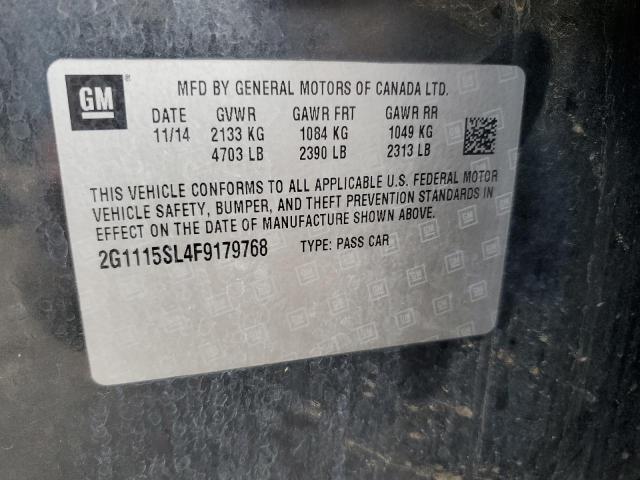 2015 CHEVROLET IMPALA LT - 2G1115SL4F9179768