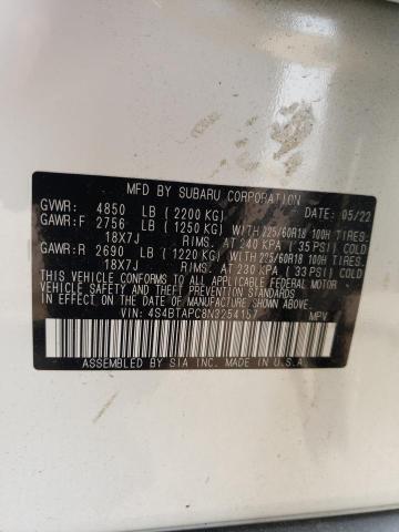 4S4BTAPC8N3254157 Subaru Outback Touring