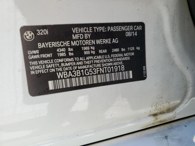 WBA3B1G53FNT01918 BMW 320 I