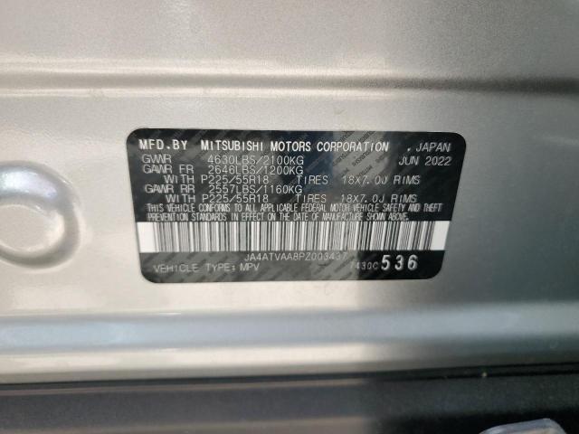 JA4ATVAA8PZ003437 Mitsubishi Eclipse Cross Le